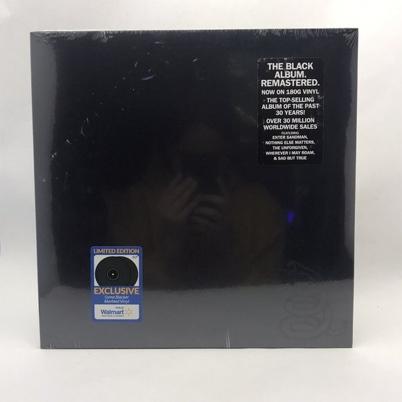 Metallica - The Black Album Remastered Black Vinyl 2 LP Record - Picture 1 of 1